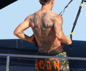 Zlatan Ibrahimović z rodziną na jachcie