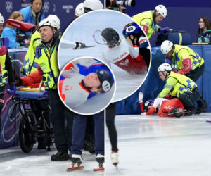 Wypadek Kamili Sellier w short tracku