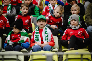 Lechia Gdańsk - Raków Częstochowa; Zdjęcia kibiców z meczu 30. kolejki PKO BP Ekstraklasy