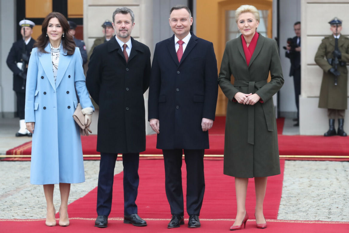 Stylowa Agata Duda na jesień