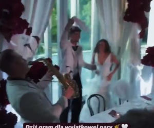 Tak hulały gwiazdy na weselu Darii Sytej i Igora Grobelnego. Szampan lał się strumieniami!