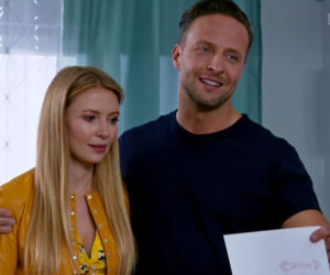Barwy szczęścia odc. 2105. Sebastian (Kacper Krupski), Dominika (Karolina Chapko)