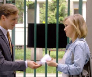 O mnie się nie martw odc. 3. Marcin Kaszuba (Stefan Pawłowski), Iga Małecka (Joanna Kulig)