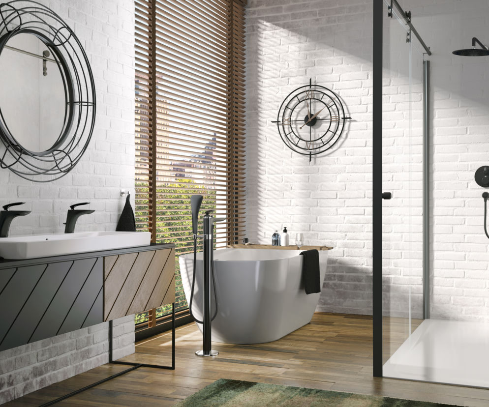 Łazienka w stylu loft