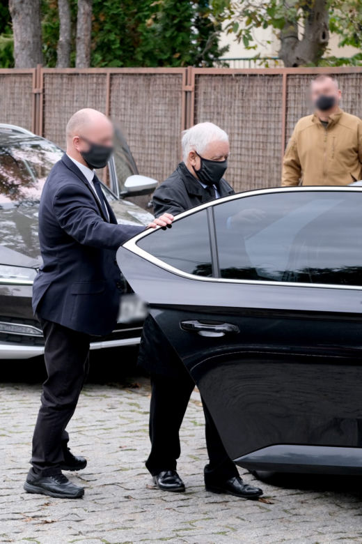 TAK Kaczyński ryzykował zarażenie koronawirusem