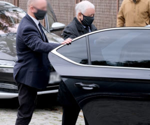TAK Kaczyński ryzykował zarażenie koronawirusem
