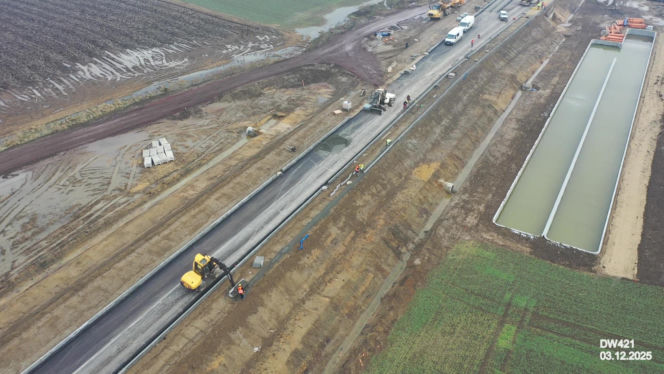 Most nad Odrą pod Raciborzem: budowa