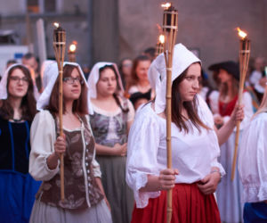 Pożar Lublina! Przypomnieli wydarzenia sprzed 299 lat. Zobaczcie!