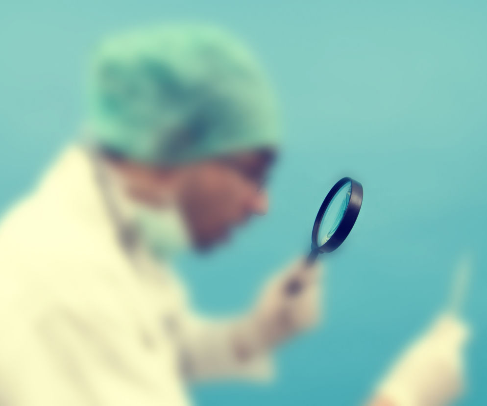 doktor, lekarz, lupa