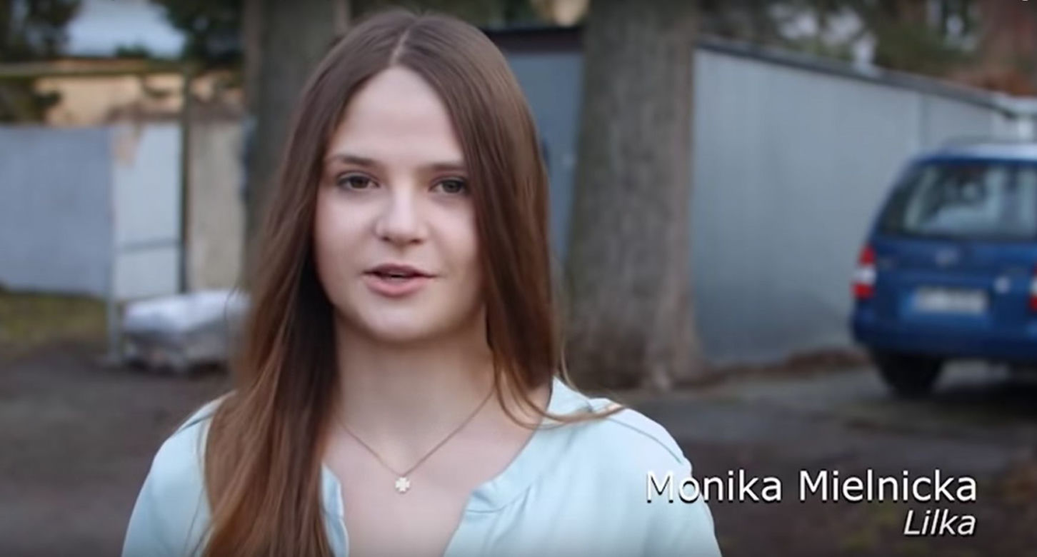 M jak miłość, Kulisy: Monika Mielnicka (Lilka)