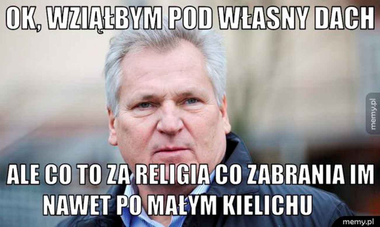 Kwaśniewski królem internetu