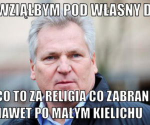 Kwaśniewski królem internetu