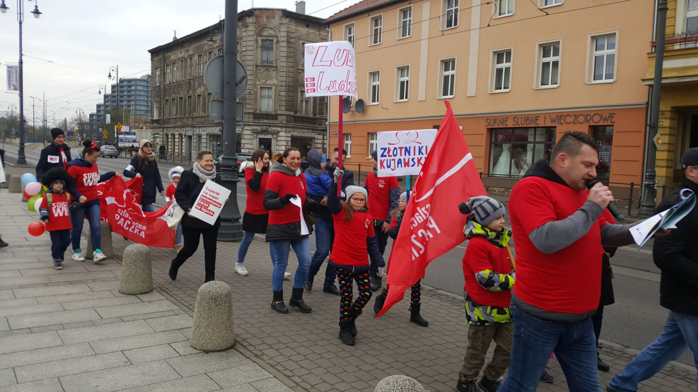Marsz Szlachetnej Paczki w Bydgoszczy