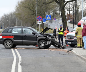Wypadek na ul. Jagiellońskiej