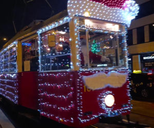 Świąteczne tramwaje w Szczecinie