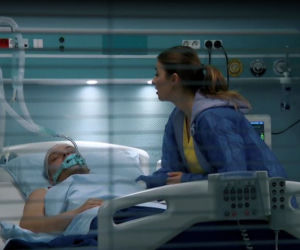 Barwy szczęścia, odc. 2220. Hubert (Marek Molak), Klara (Olga Jankowska)