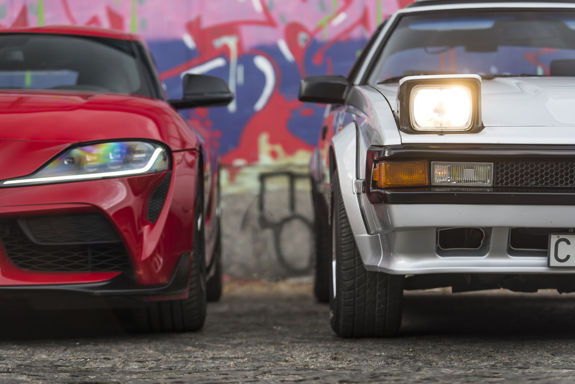 Toyota GR Supra A90 & Toyota Supra A60