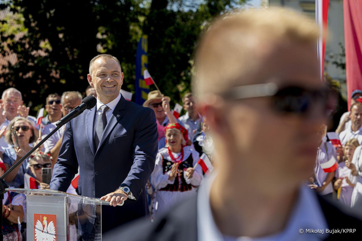Prezydent RP Karol Nawrocki z wizytą w Skawinie