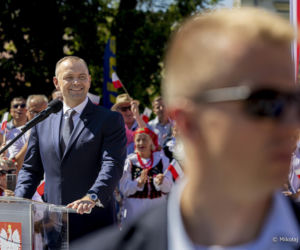 Prezydent RP Karol Nawrocki z wizytą w Skawinie