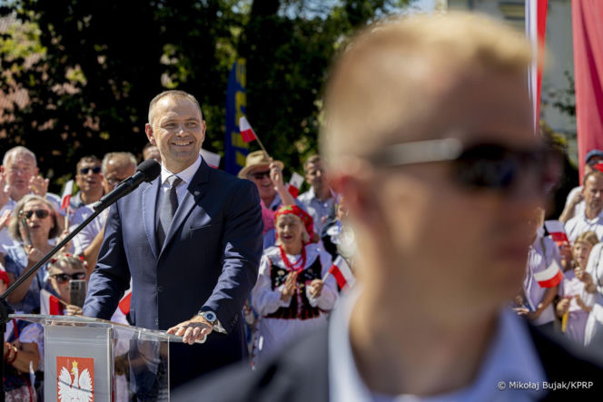 Prezydent RP Karol Nawrocki z wizytą w Skawinie