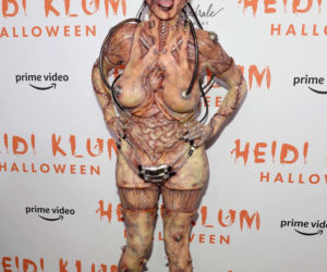 Heidi Klum jest niekwestionowaną królową Halloween. Jej przebrania wprawiają w osłupienie!