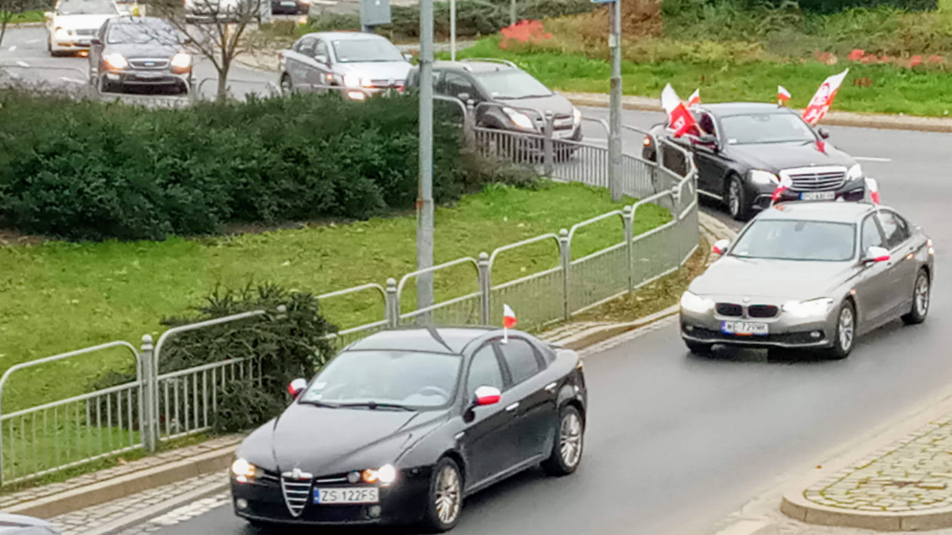Rajd Niepodległości w Szczecinie