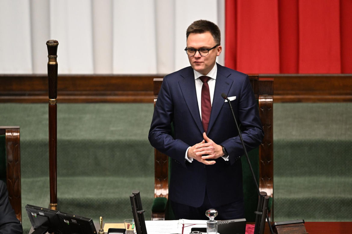 Szymon Hołownia nowym marszałkiem Sejmu
