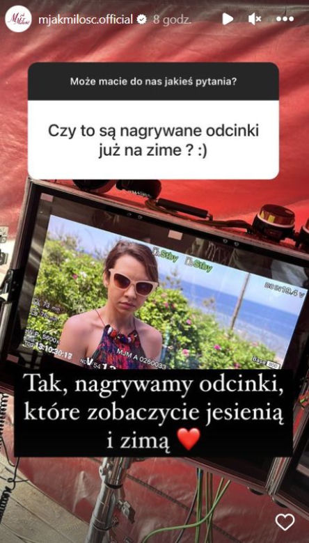 M jak miłość na planie. Aneta (Ilona Janyst)