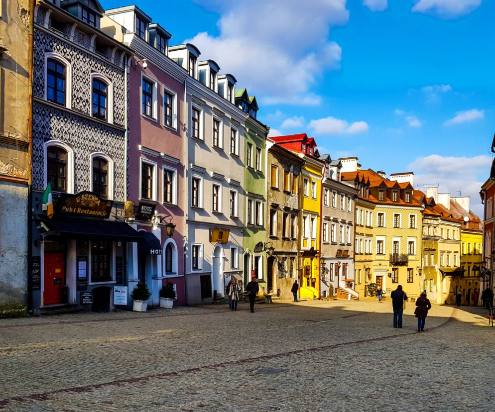 Tęczowe kamienice Starego Miasta [ZDJĘCIE DNIA]