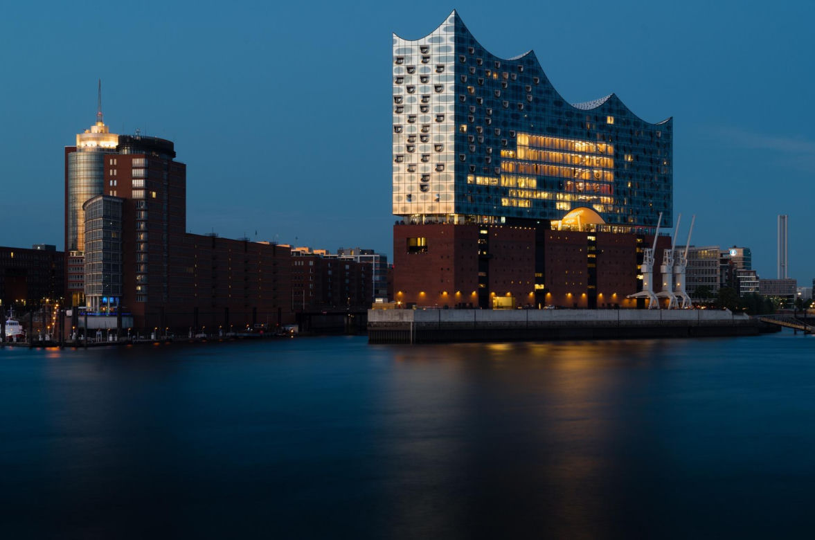 HafenCity i Speicherstadt w Hamburgu