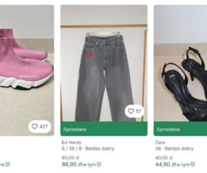 Wersow postanowiła wyprzedać szafę i rozpętała aferę. Sprzedaje rzeczy, które dostała za darmo!