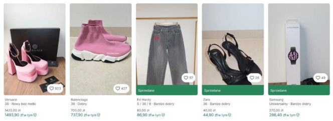 Wersow postanowiła wyprzedać szafę i rozpętała aferę. Sprzedaje rzeczy, które dostała za darmo!