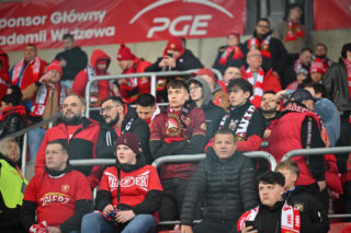 Widzew Łódź - Lech Poznań: Zdjęcia kibiców i zawodników z meczu 24. kolejki PKO BP Ekstraklasy