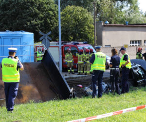 Wypadek w Pleszewie. Nie żyje jedna osoba [ZDJĘCIA]