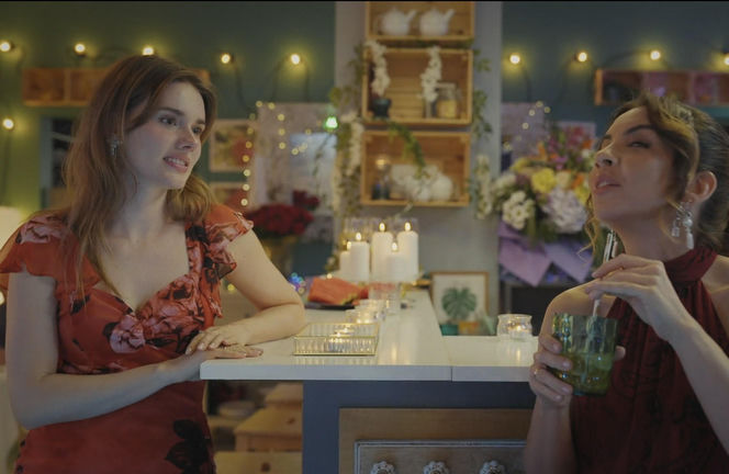 M jak miłość, odcinek 1890: Aneta (Ilona Janyst), Franka (Dominika Kachlik)