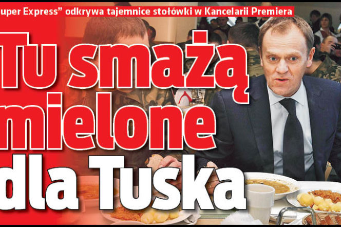 Tu  smażą mielone  dla Tuska