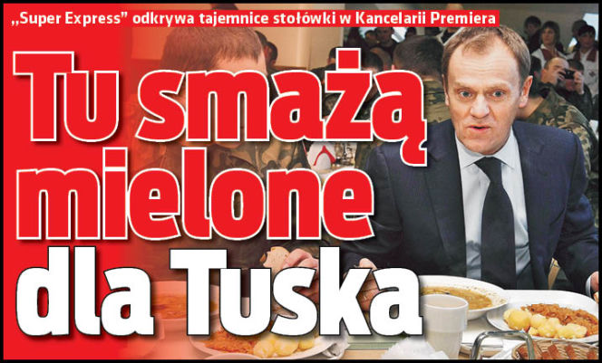 Tu  smażą mielone  dla Tuska