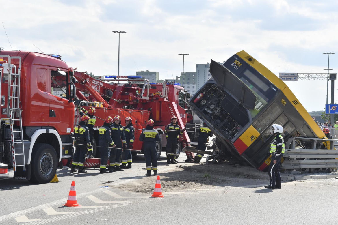 Katastrofa autobusu na moście Grota-Roweckiego. Tomasz U. skazany przez sąd