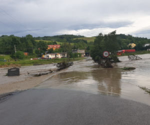 Manasterz i Zagórze zalane przez wodę