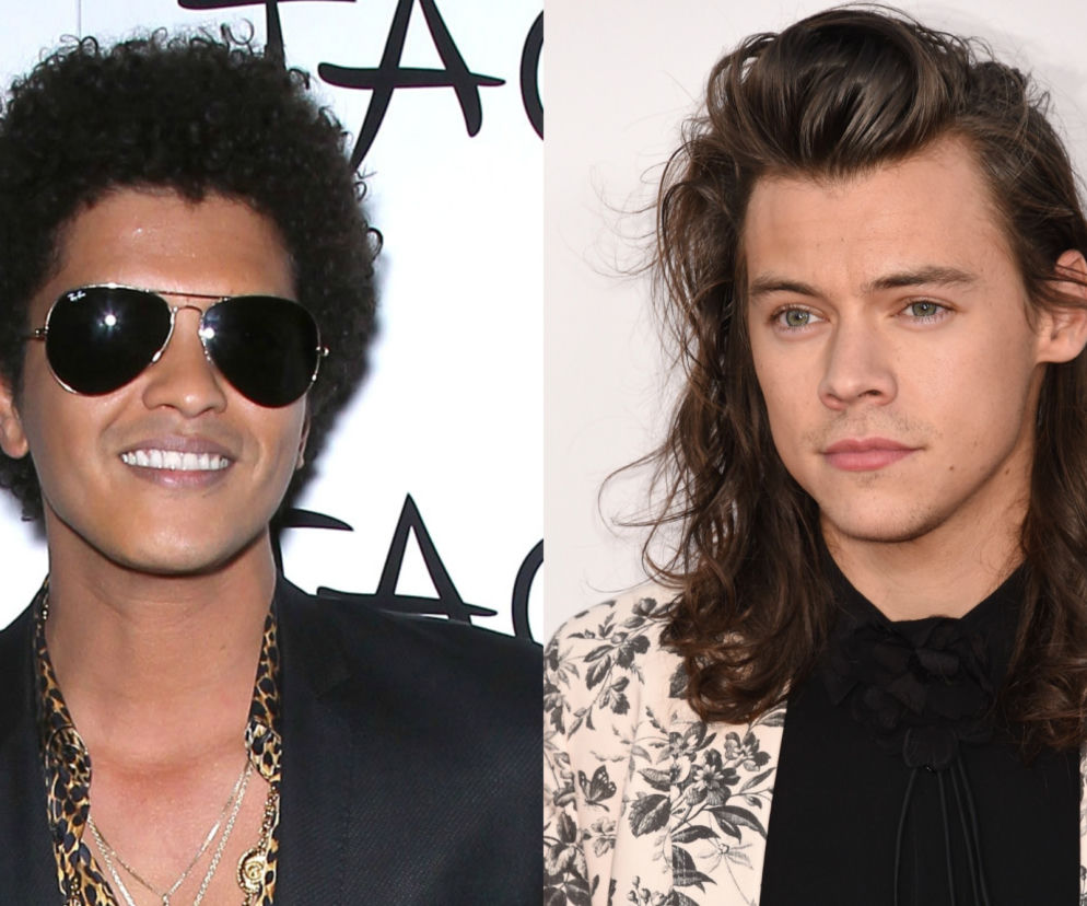 Harry Styles nagrywa z Bruno Marsem