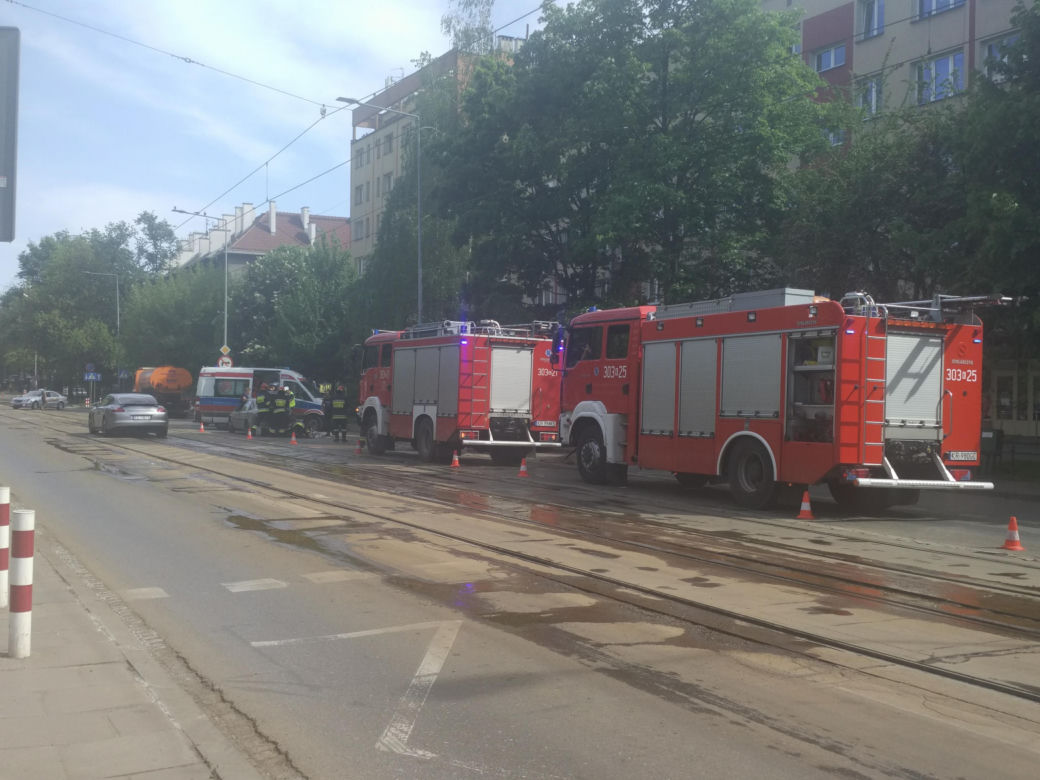 Wypadek na ul Królewskiej