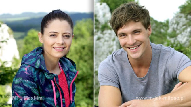 M jak miłość odc. 1164. Iza (Adriana Kalska), Marcin (Mikołaj Roznerski)