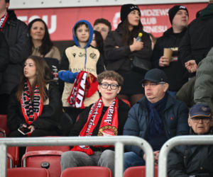 Widzew Łódź - Lech Poznań: Zdjęcia kibiców i zawodników z meczu 24. kolejki PKO BP Ekstraklasy