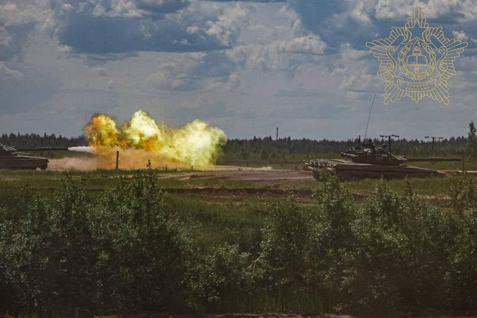 Białoruś prezentuje zmodernizowane czołg T-72BM2