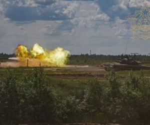 Białoruś prezentuje zmodernizowane czołg T-72BM2