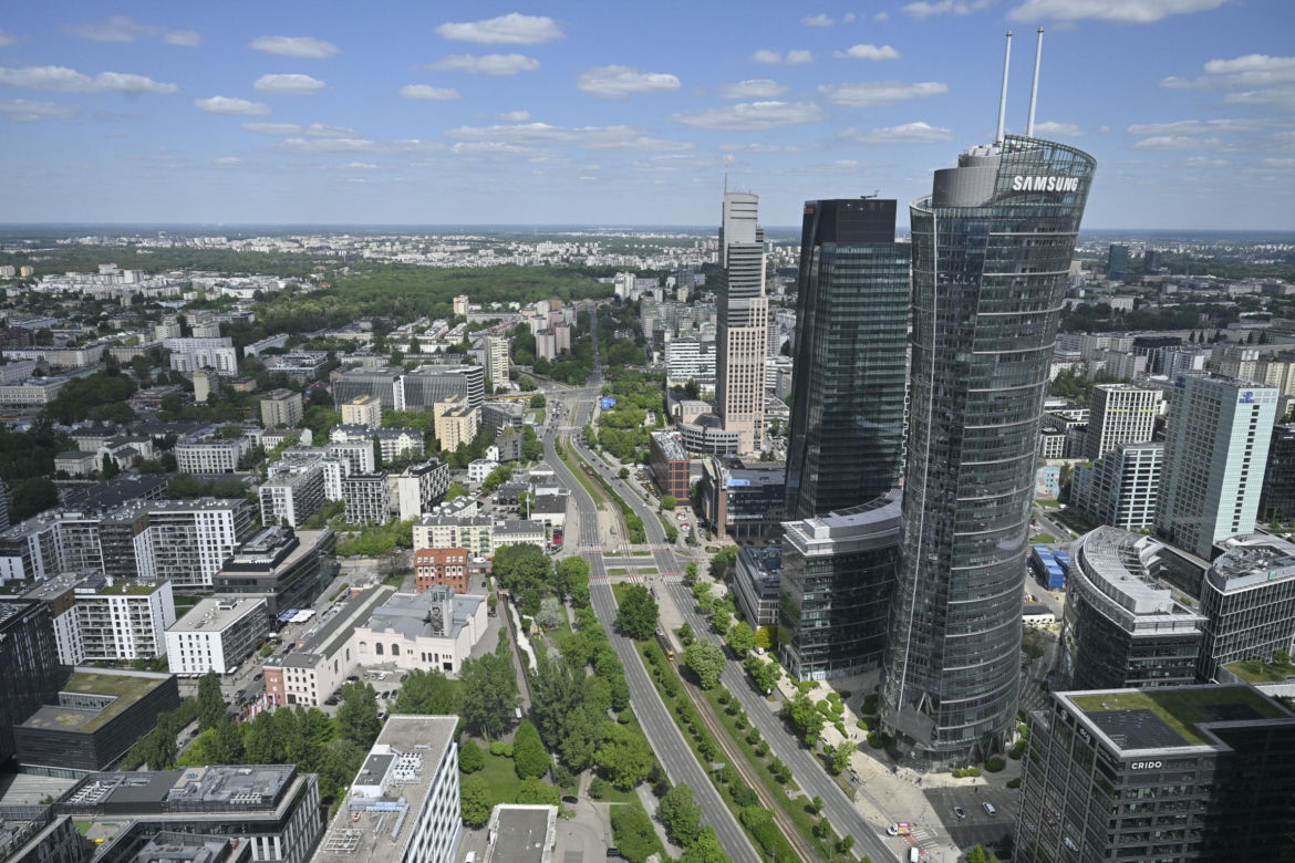 8. Warsaw Spire – „Kocham Warszawę” w wielkim stylu