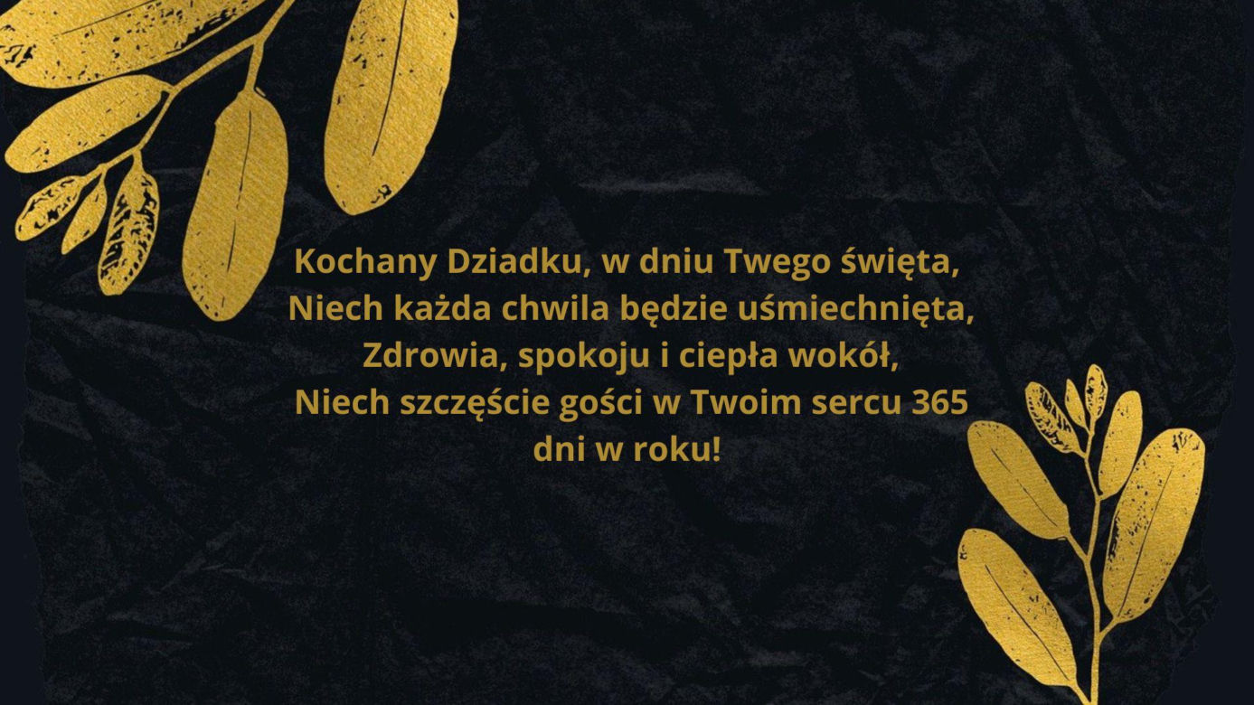 Dzień Dziadka 2025. Piękne wierszyki dla naszych seniorów 