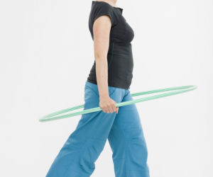 Ćwiczenia z hula-hoop w ciąży