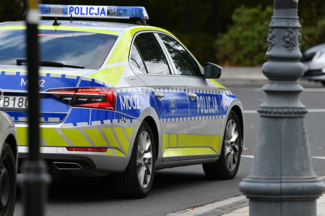 Policjantka w szpitalu. Wypadek w centrum miasta