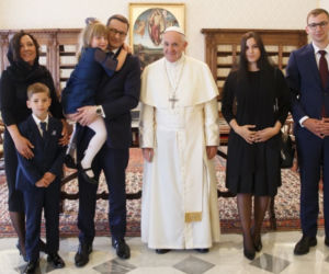 Premier Mateusz Morawiecki na audiencji u papieża Franciszka
